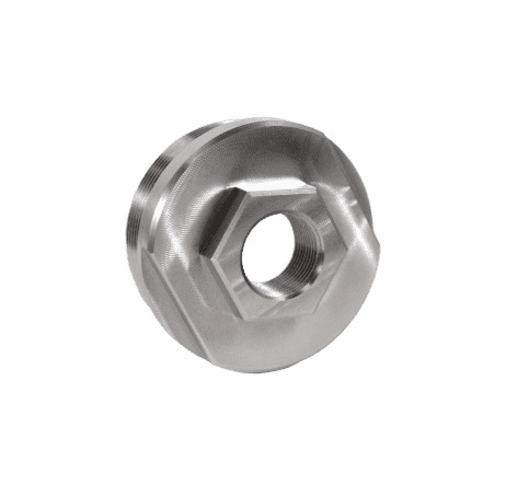 Fletcher Rifle Works HUB Direct Thread Adapter 1/2x28 Titanium