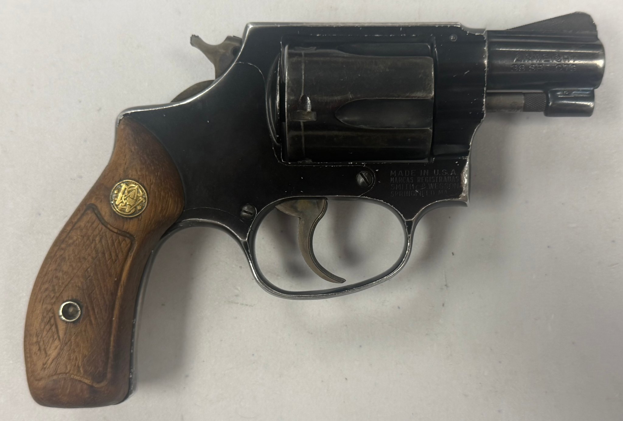 SMITH & WESSON 37 AIRWEIGHT .38 spl
