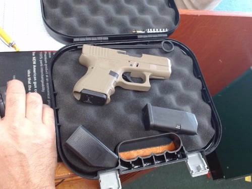 GLOCK 26 GEN 3 FDE PI2650201D