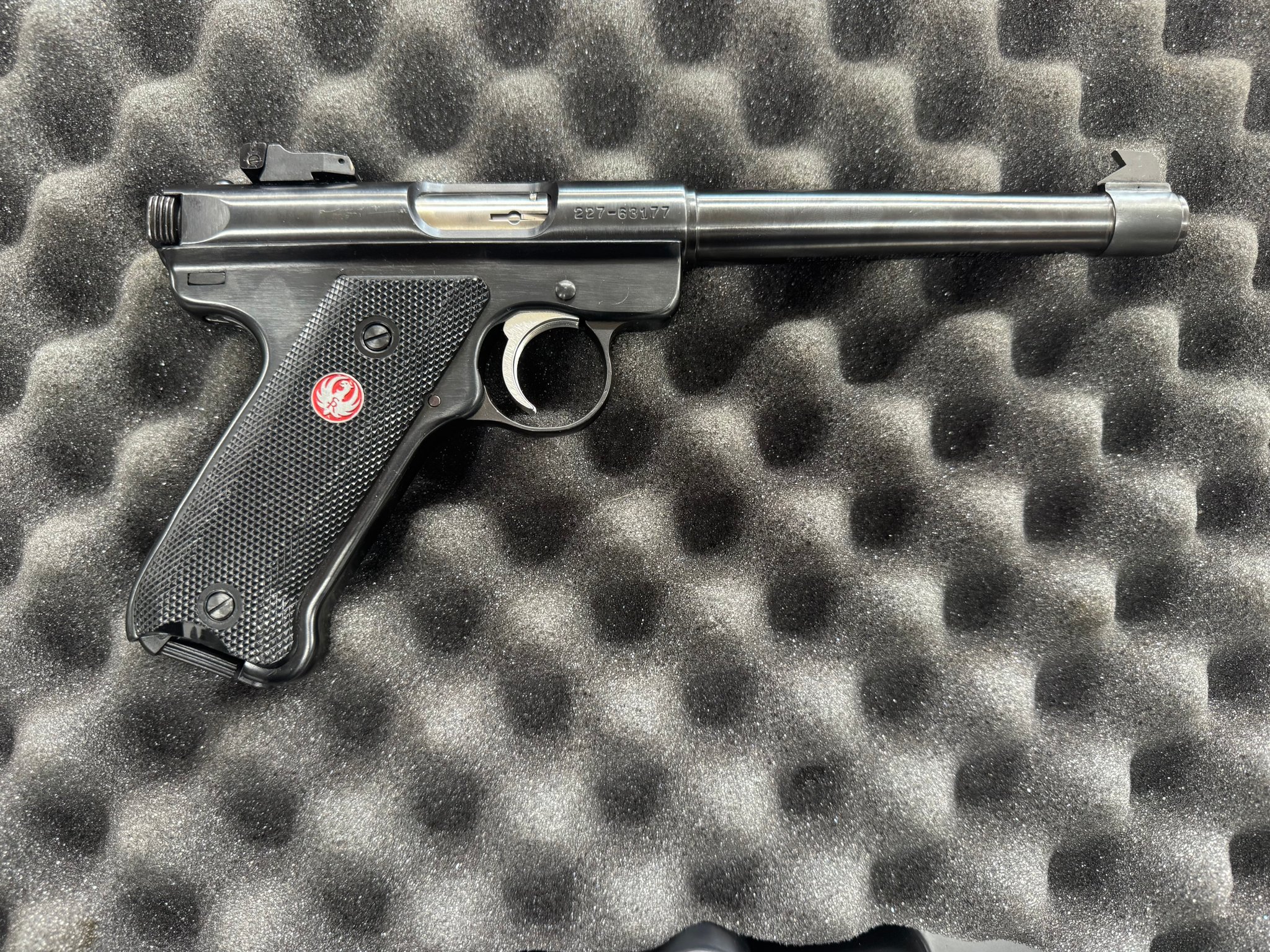 RUGER MARK III TARGET W/ RAIL