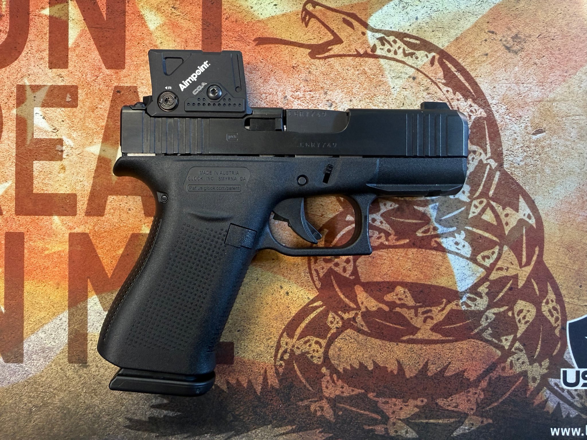 GLOCK G43X COA A-CUT
