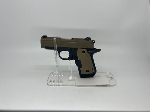 KIMBER MICRO 9 DESERT TAN WCRIMSON TRACE