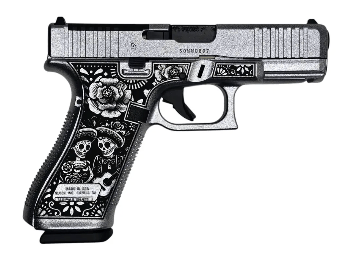 GLOCK G45 SHARK COAST TACTICAL DAY OF THE DEAD