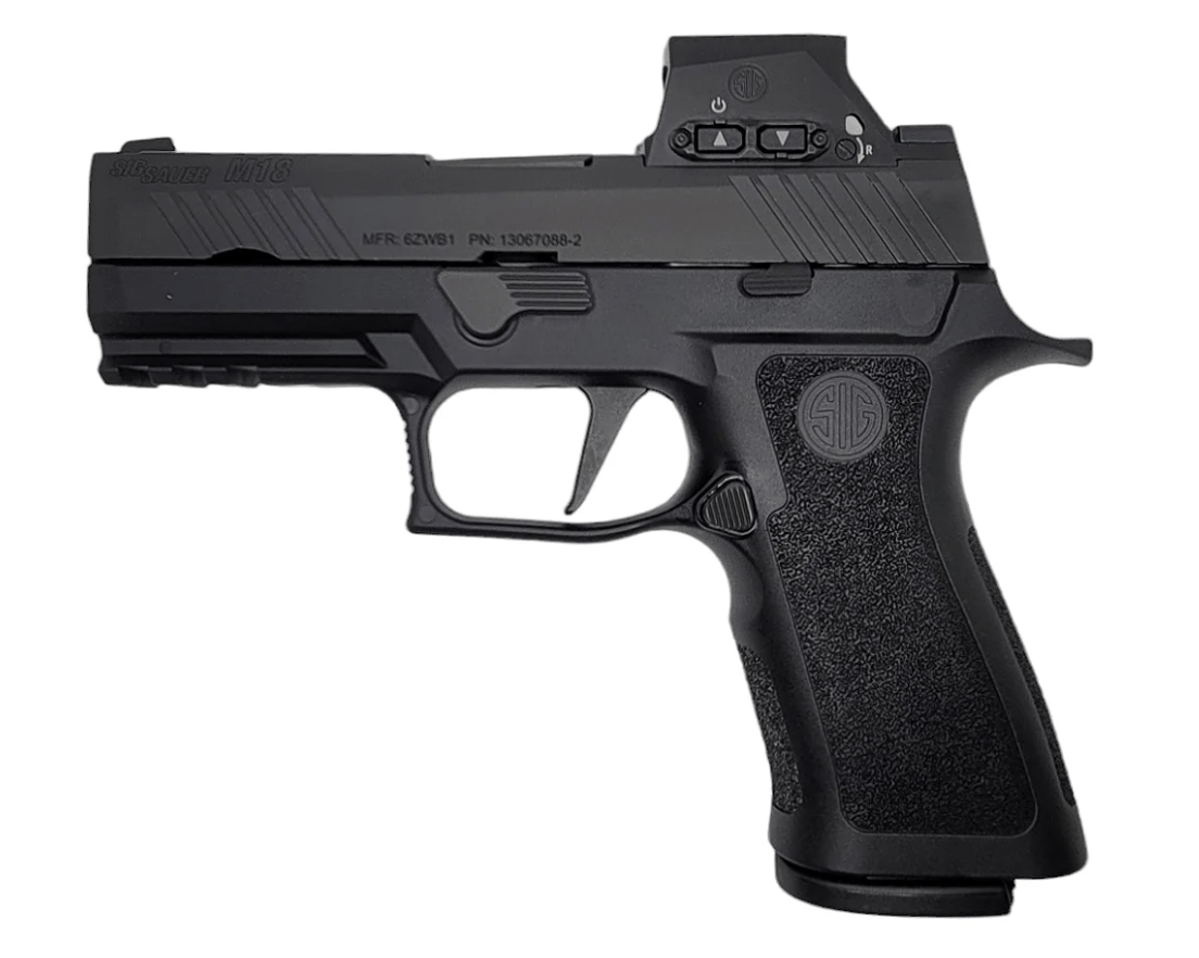 SIG M18 9MM 3.9 ROMEO BLK 17/21RD OFF DUTY