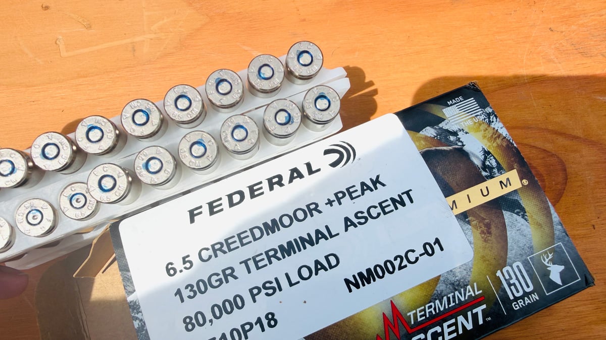 Federal 6.5 Creedmoor +Peak