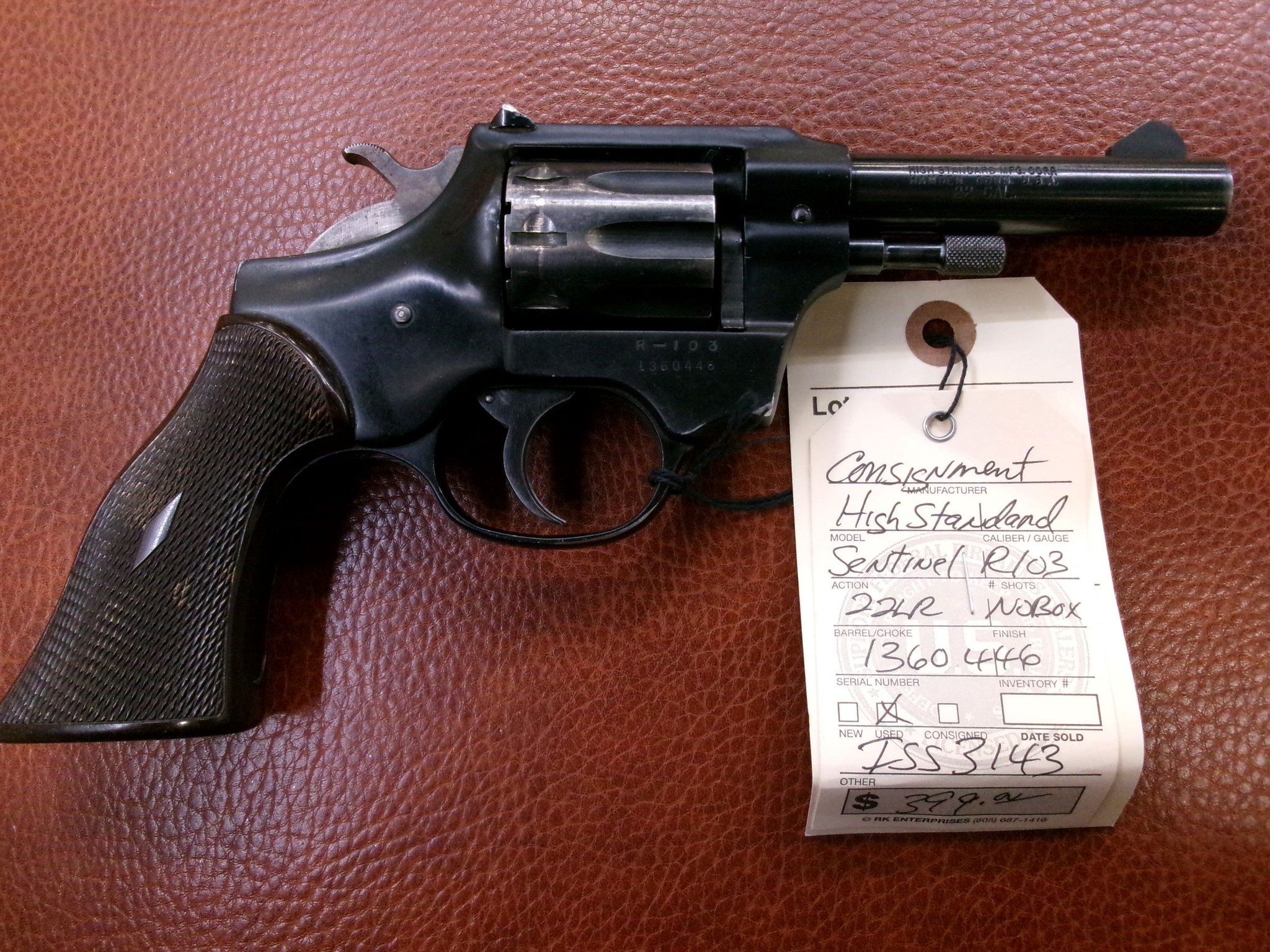 HIGH STANDARD MFG CO Sentinel R103