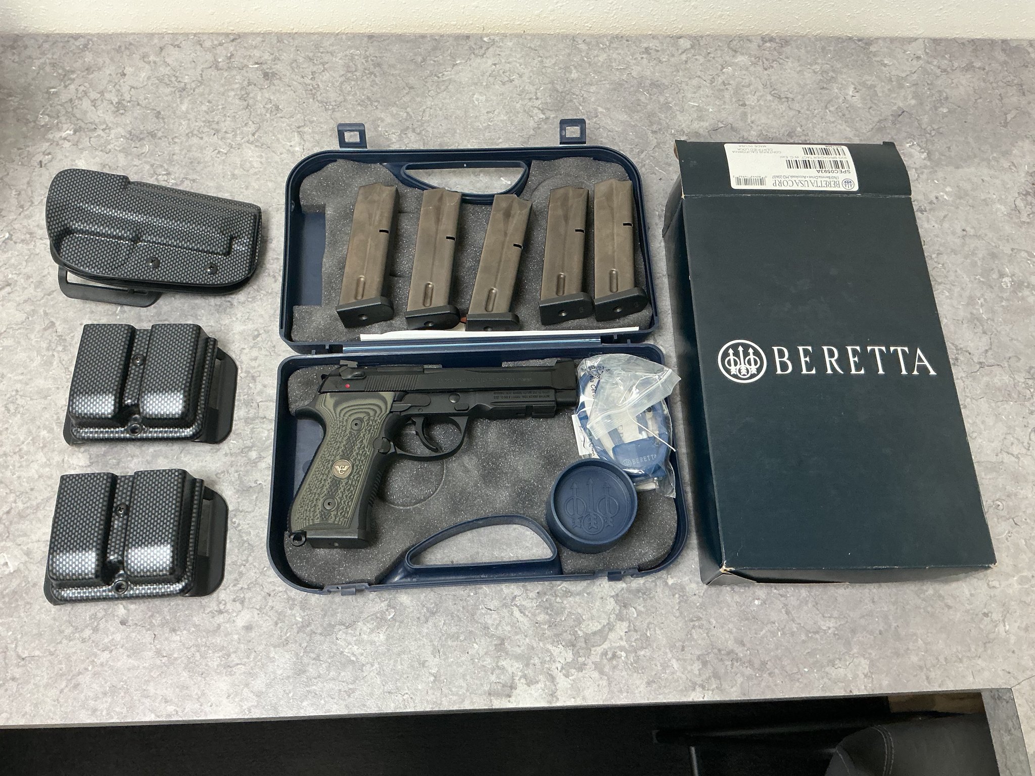 BERETTA 92G BRIGADIER WILSON TACTICAL