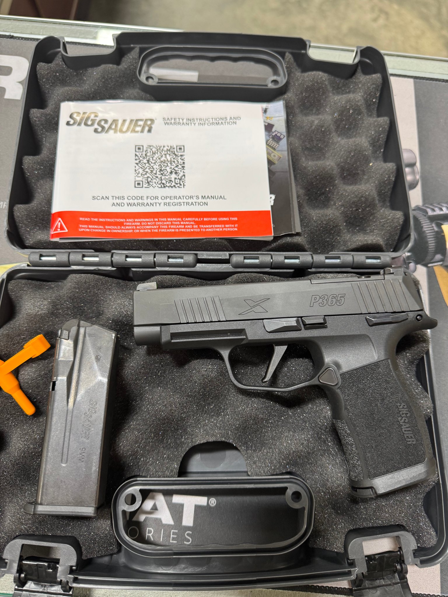 SIG SAUER P365 XL 9mm luger (9x19 para)