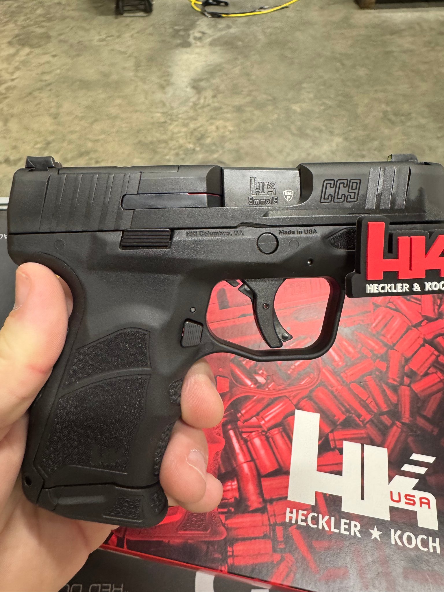 HECKLER & KOCH CC9 9mm luger (9x19 para)