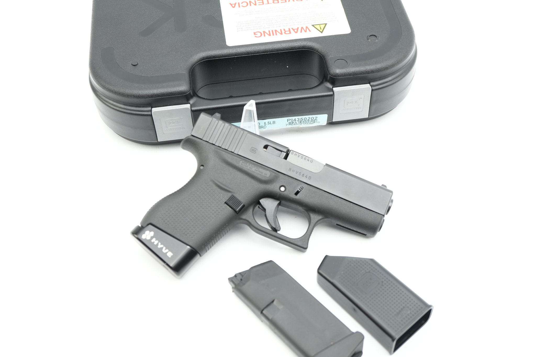 GLOCK 43 9mm luger (9x19 para)