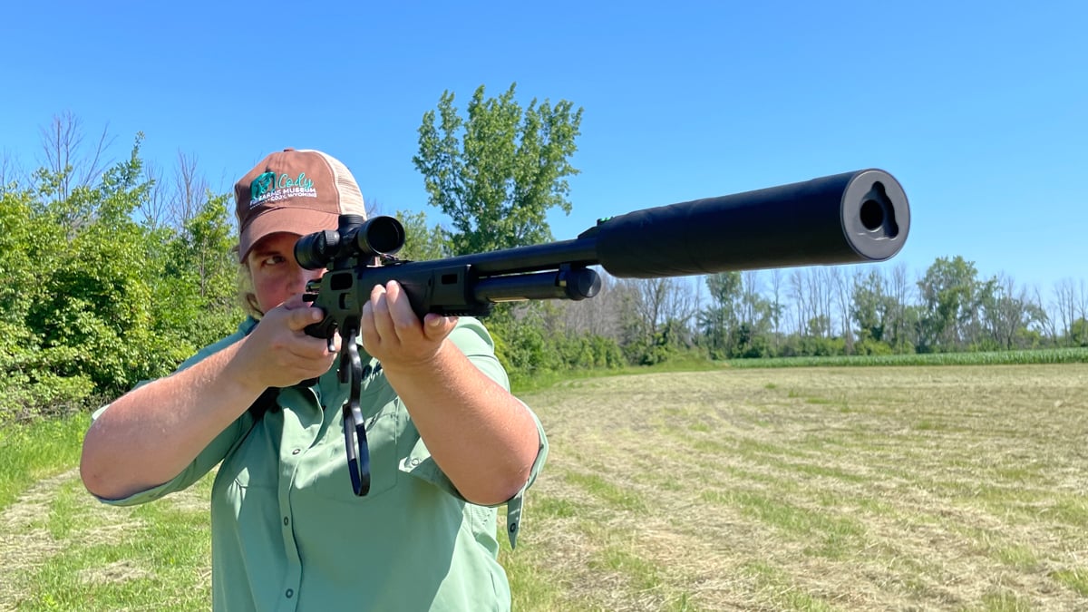 shooting Henry X-Model with Banish 46-V2