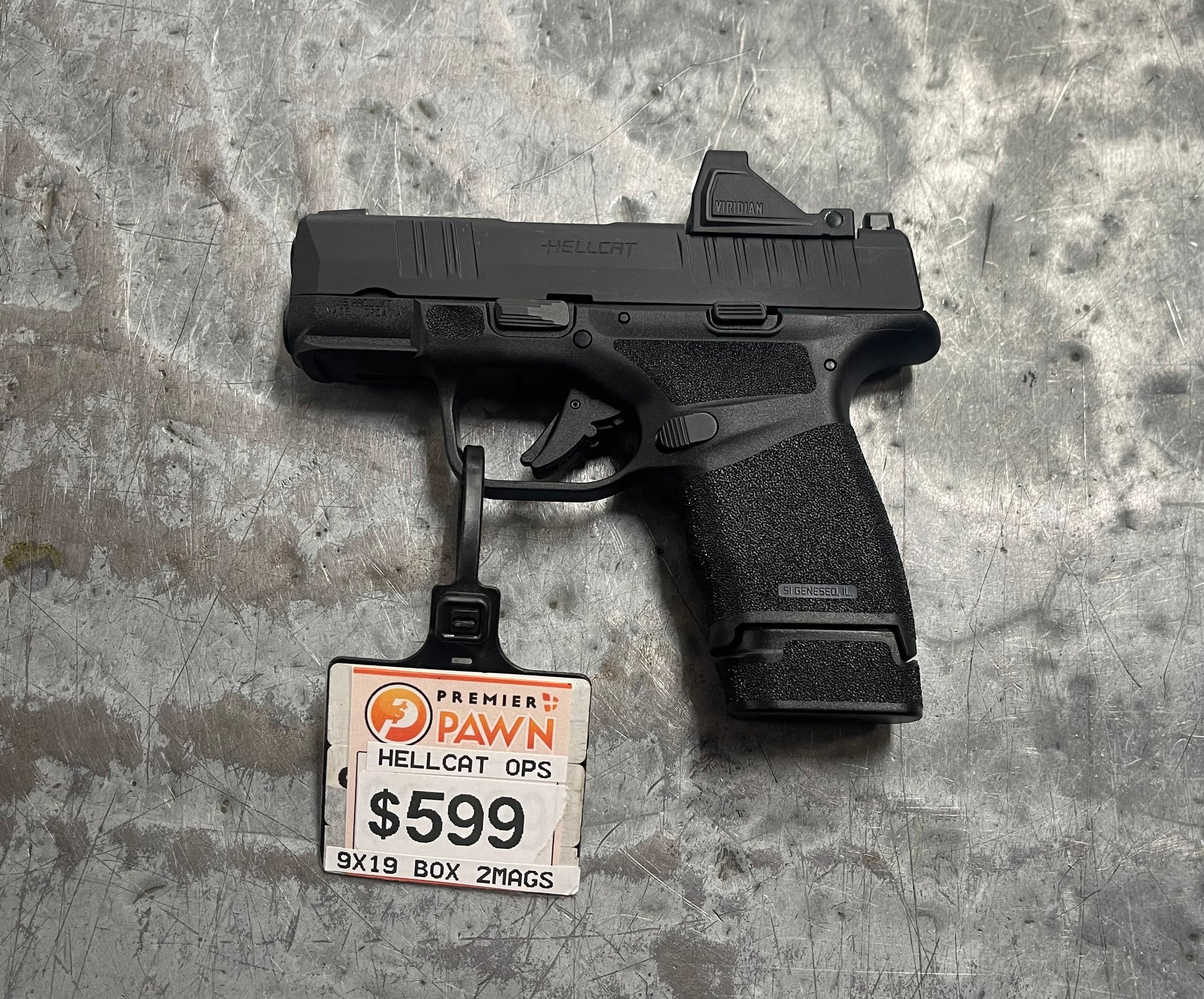 SPRINGFIELD ARMORY HELLCAT 9mm luger (9x19 para)