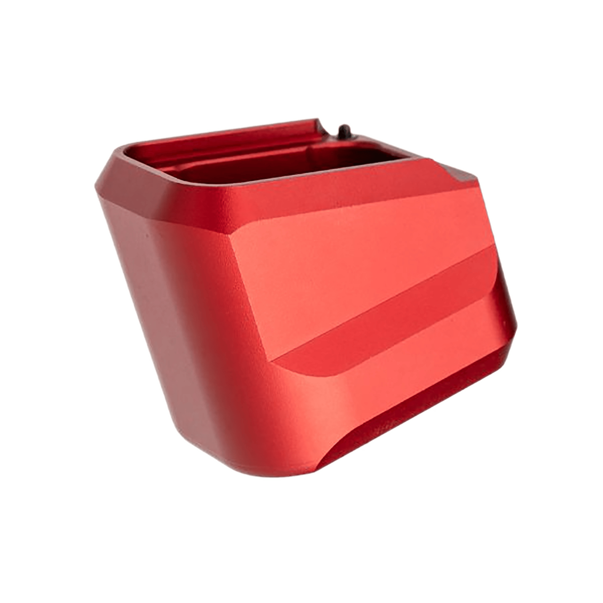 Tyrant CNC TDVP9MAGEXRED Magazine Extension  Fits H&K VP9/VP40/VP30 5rd Red Aluminum
