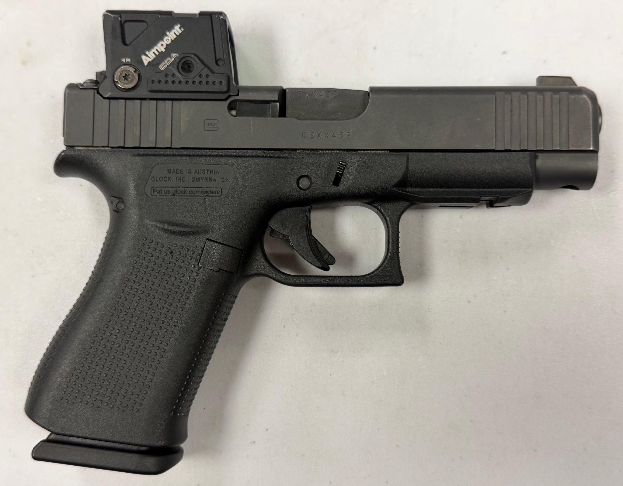 GLOCK G48 GEN 5 COA A-CUT 9mm luger (9x19 para)
