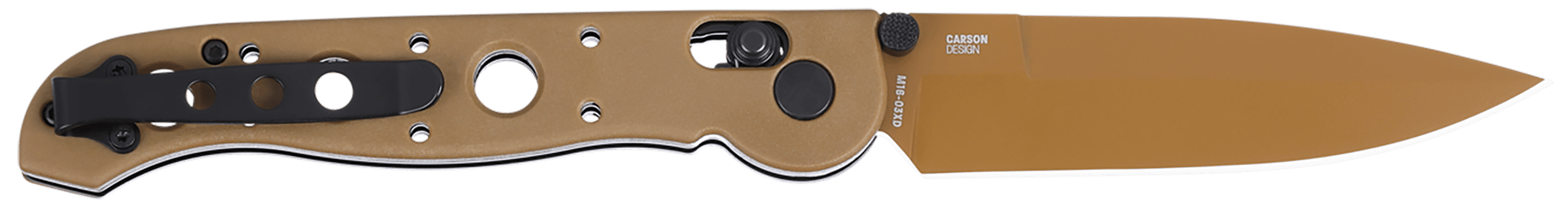 CRKT - M16-03XD 3.57 Folding Spear Point Desert Tan Knife