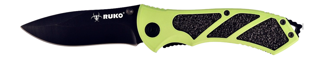 RUKO RUK0061HG     440A 3-1/4HIVIZ GRN FOLDING