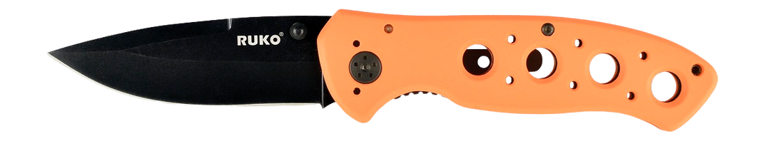 RUKO RUK0075BZ     440A 3-1/4BLAZE ORANGE FOLDING