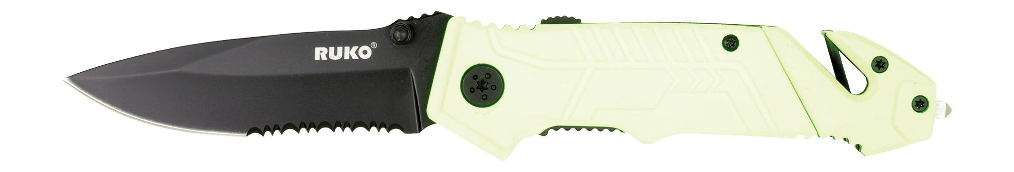 RUKO RUK0144SHG-CS   440A 3-1/4HIVIZ GRN FOLDING