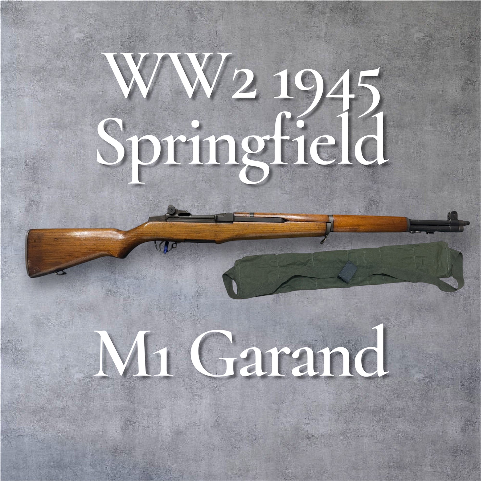 SPRINGFIELD ARMORY M1 Garand WW2 1945 .30-06 sprg