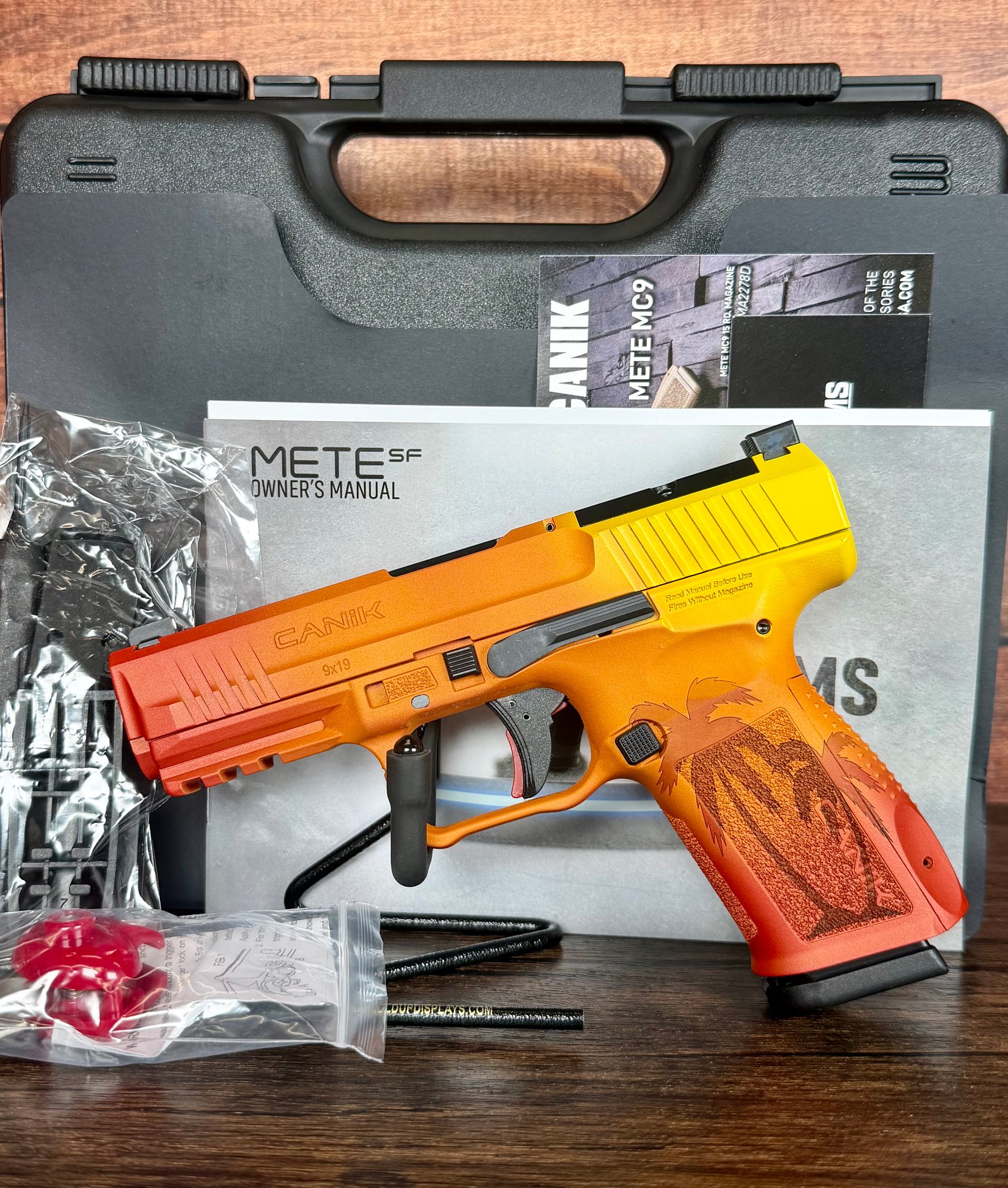 CANIK METE SFT One Series Limited Edition "Sunset" 9mm 4.46" 9mm luger (9x19 para)