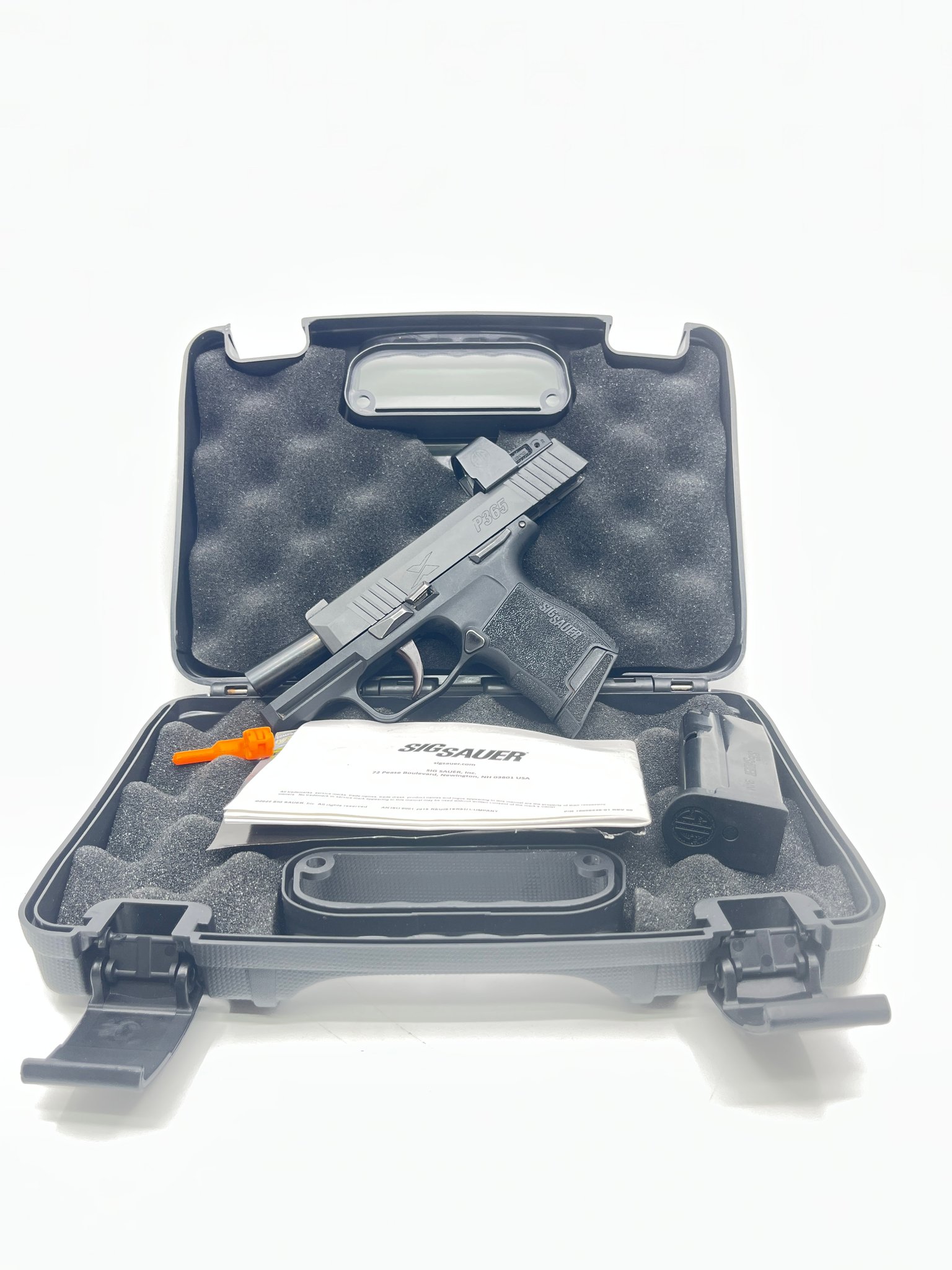 SIG SAUER P365 OR (MANUAL SAFETY) 9mm luger (9x19 para)