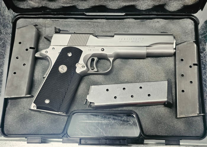 Colt Gold Cup Mkiv Series 80 .38 Super Elite National Match - For