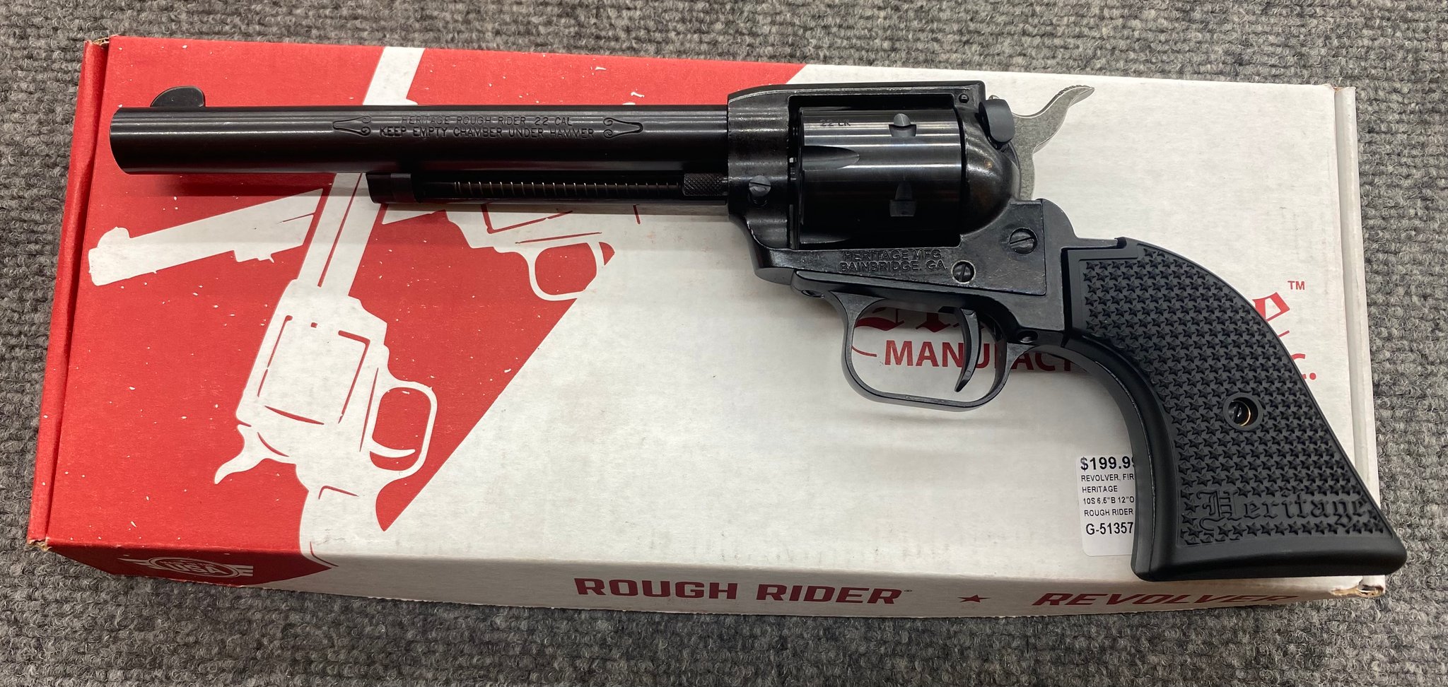 HERITAGE MFG. ROUGH RIDER 22LR