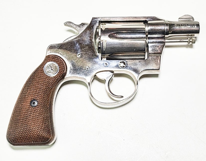 COLT BEAUTIFUL MODEL DETECTIVE SPECIAL CHAMBERED IN .38 SPL