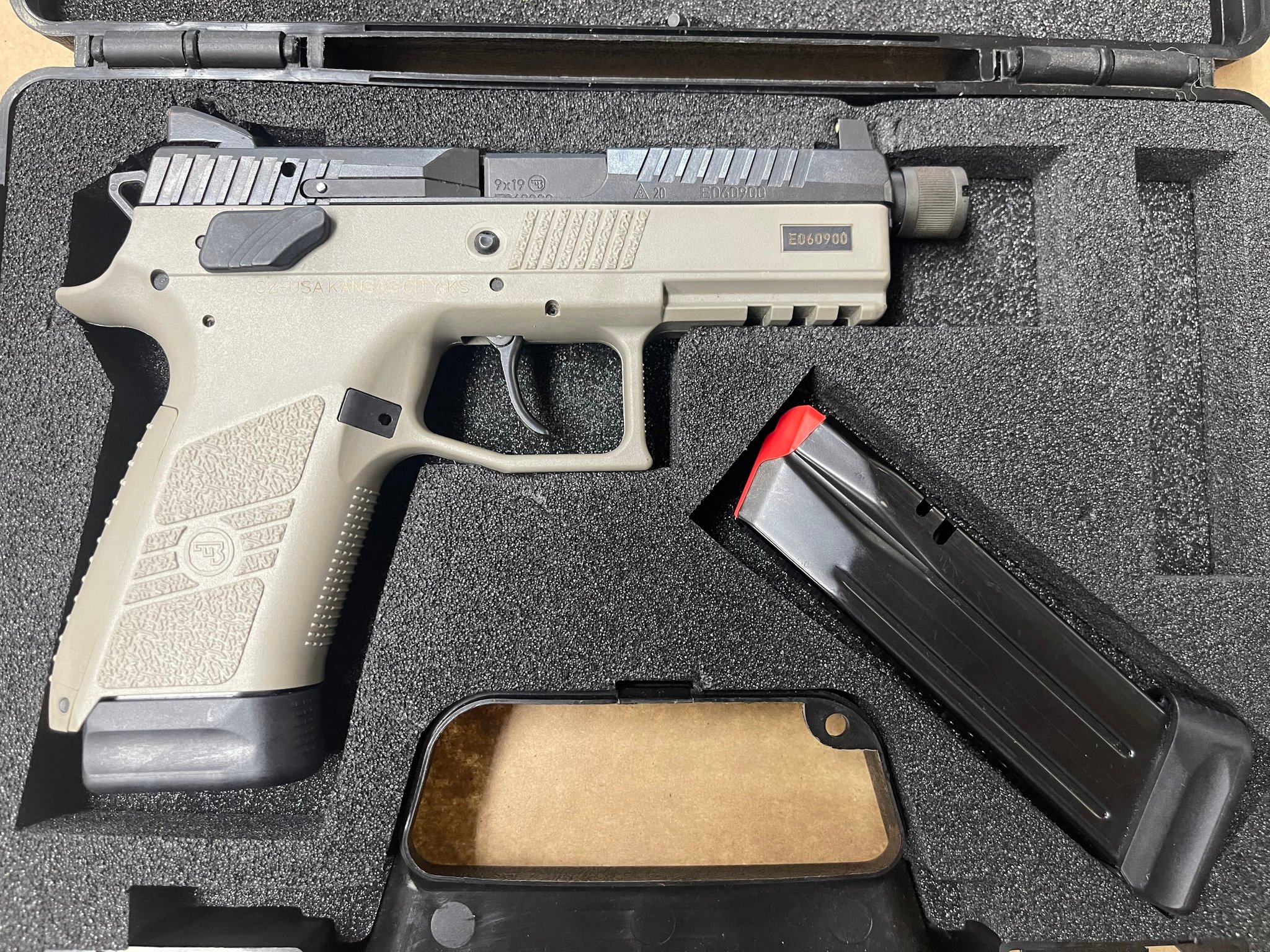 Cz P-07 Supressor Ready - For Sale, Used - Excellent Condition
