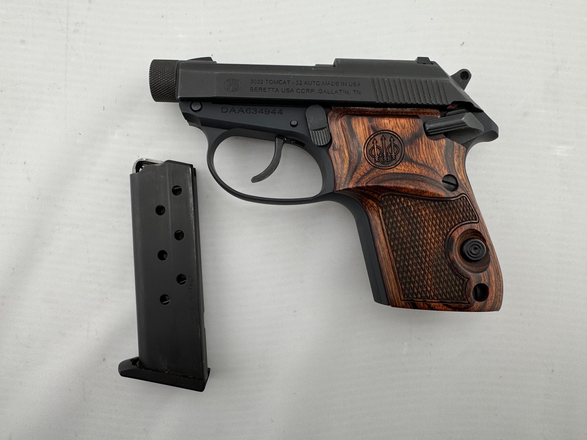 Beretta 3032 Tomcat 32acp - Bid Now