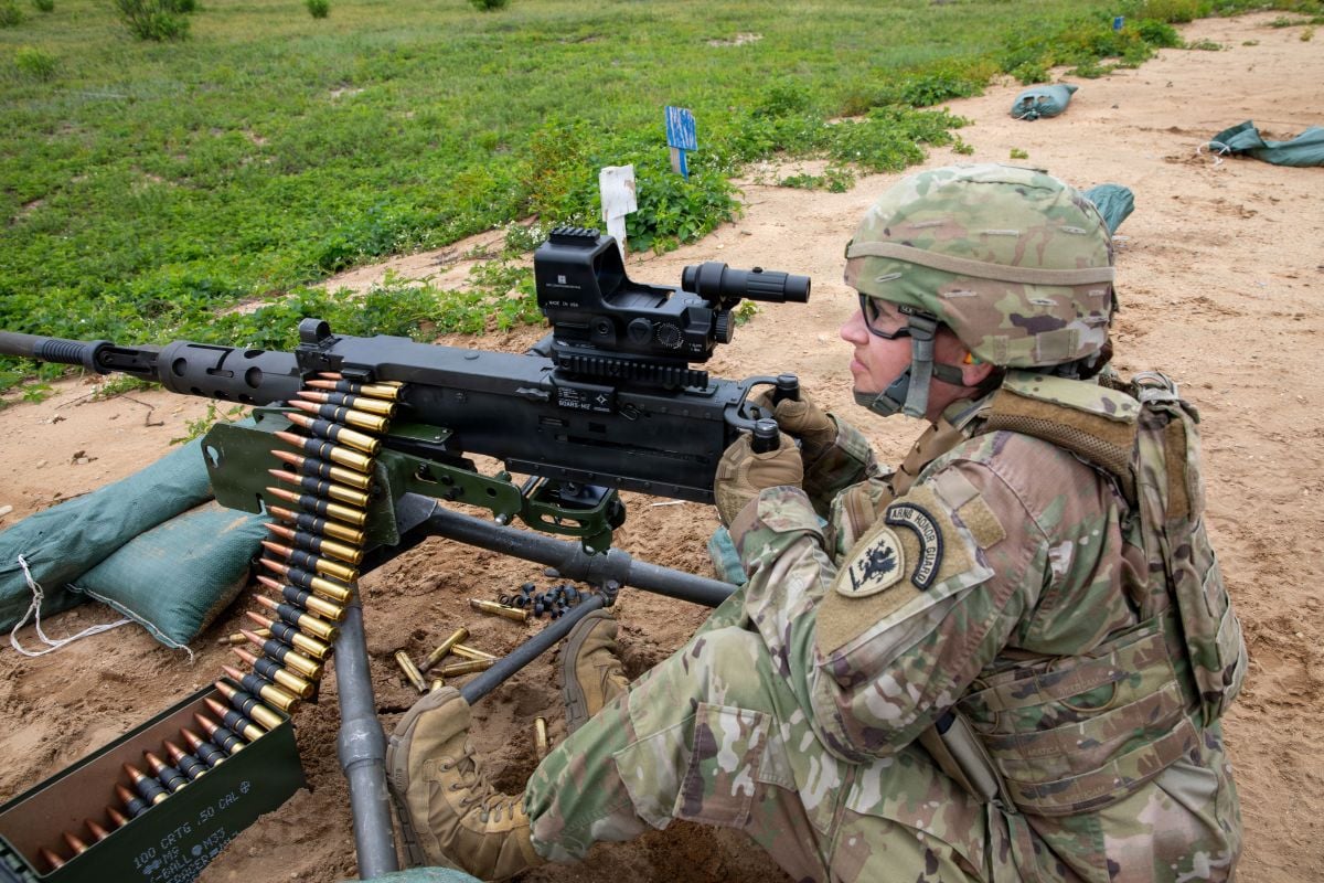 Trijicon MGRS M155 Mounted Machine Gun Optic