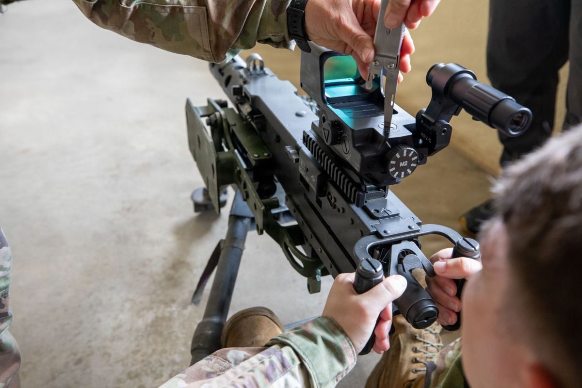 Trijicon MGRS M155 Mounted Machine Gun Optic