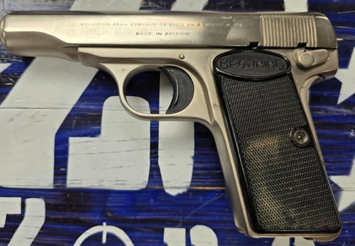 BROWNING Browning 1910 380 Semi Auto Pistol Nickel 3