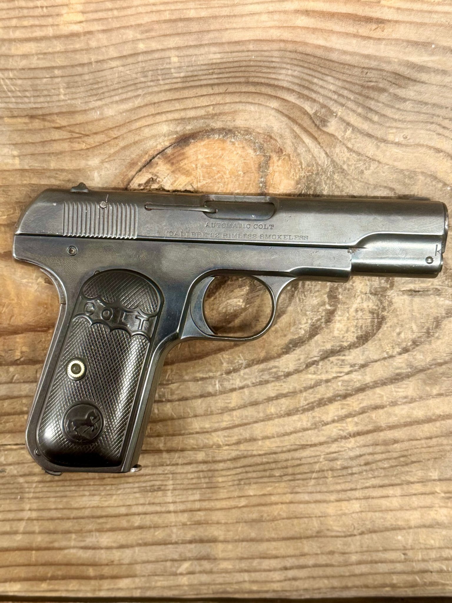 COLT Colt Model 1903, .32 ACP, 3.75" Barrel, Classic Pocket Pistol, 1 Magazine, Highly Collectible Early Colt