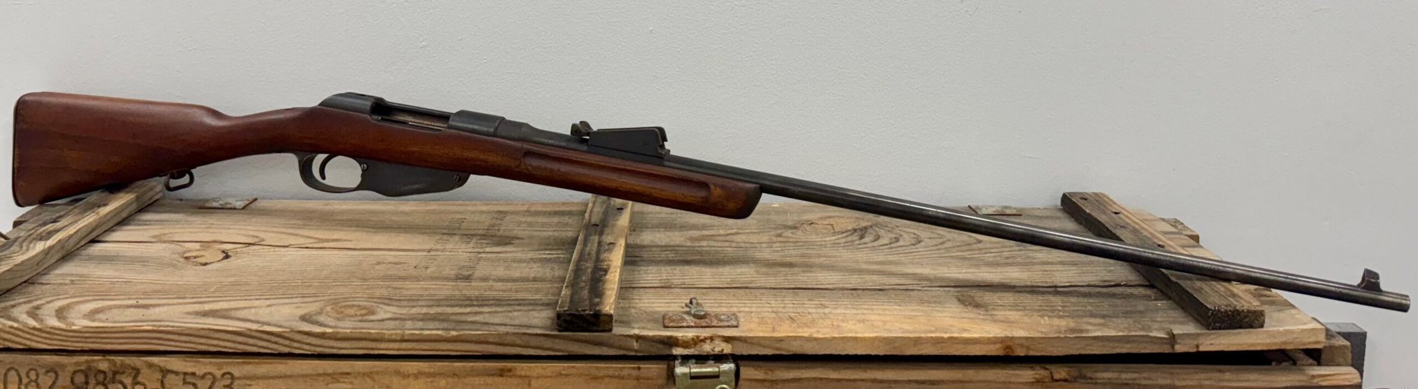 STEYR Steyr Arms 1896, Black, Excellent Condition Wood, Missing Bolt, 6.5X53 Cal, 32" Barrel