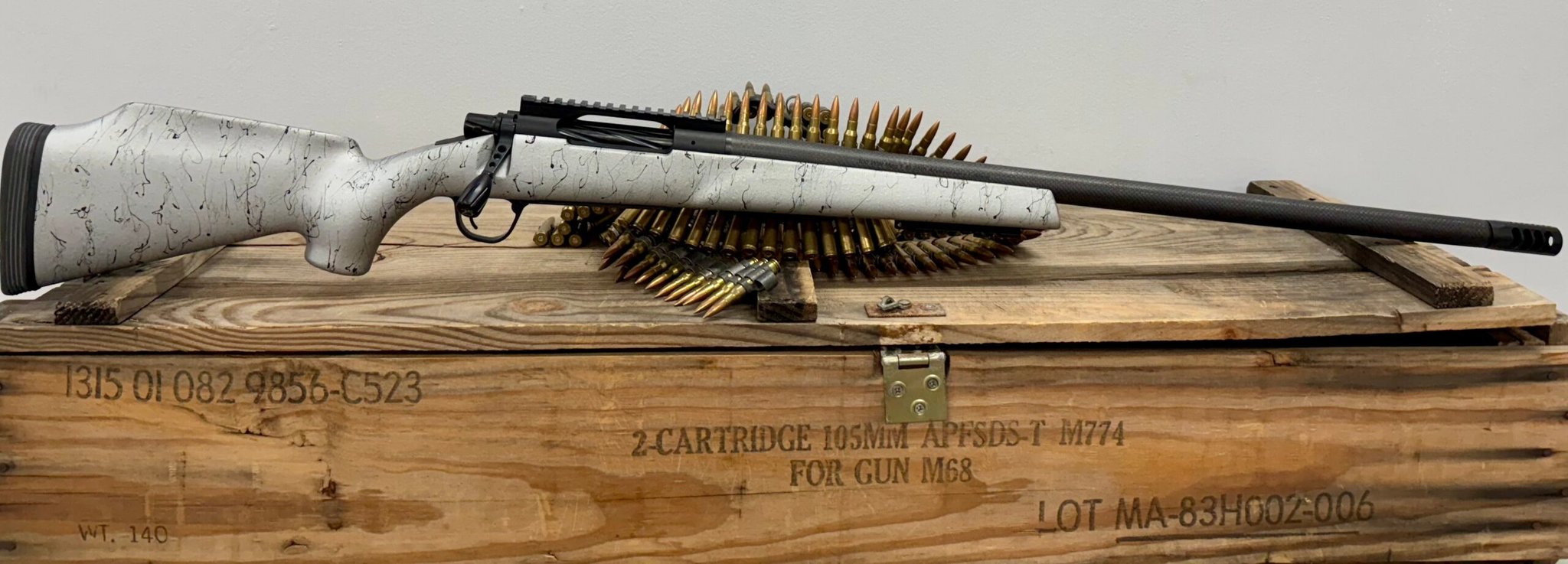 CHRISTENSEN ARMS Christensen Arms Traverse 25th Anniversary Silver Bolt Action Rifle - 300 Winchester Magnum - 26in