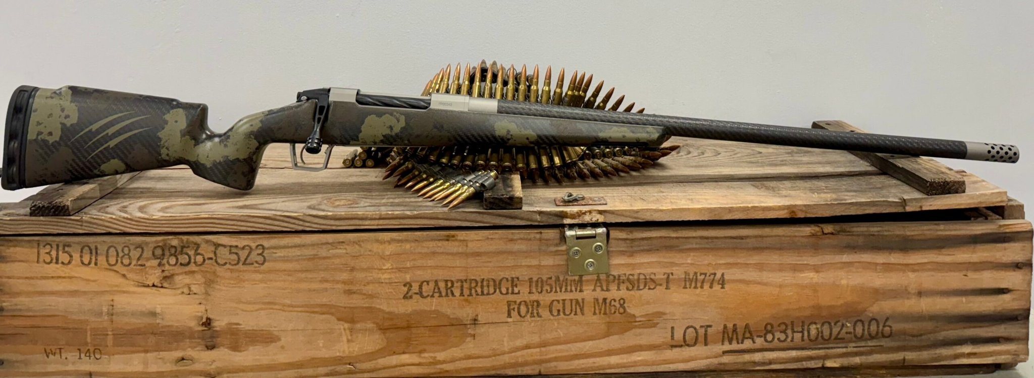 FIERCE FIREARMS Fierce Rival - 28 Nosler 28.5" camo
