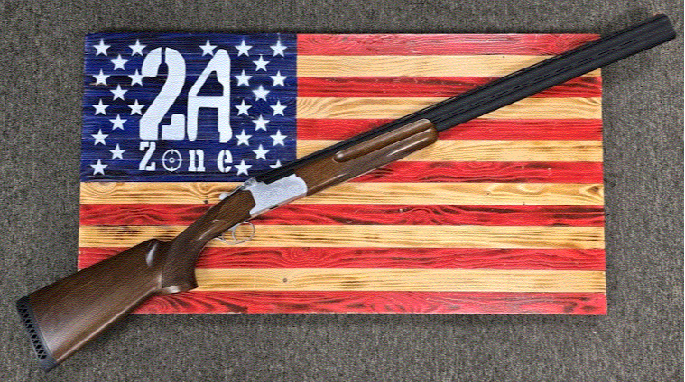 DEHAAN SHOTGUNS LTD. De Haan U4 12ga Over Under Shotgun, Silver 30"