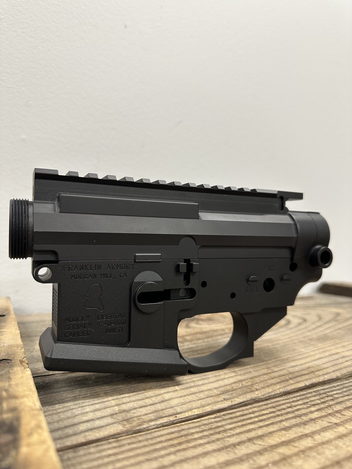 FRANKLIN ARMORY Franklin Armory Libertas, Receiver, Black, Includes Upper