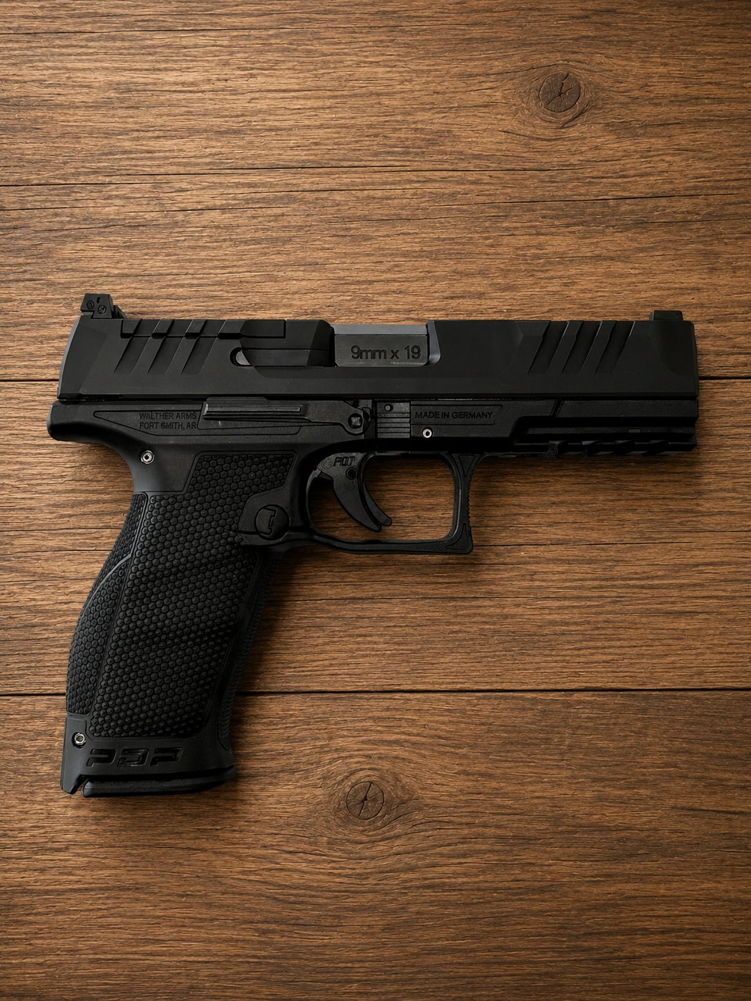 WALTHER Walther PDP, 4.5" Barrel, Semi Auto, 9mm, Blk, 2 Mags, Oem Case