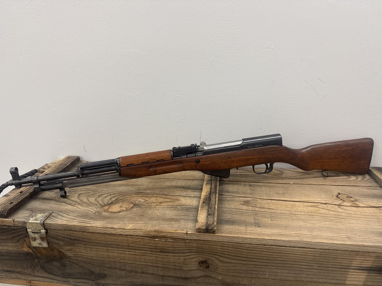 ZASTAVA ARMS Zastava Import SKS Yuguoslavia 762X39 W/ Bayonet, Black Hardcase, Great Condition