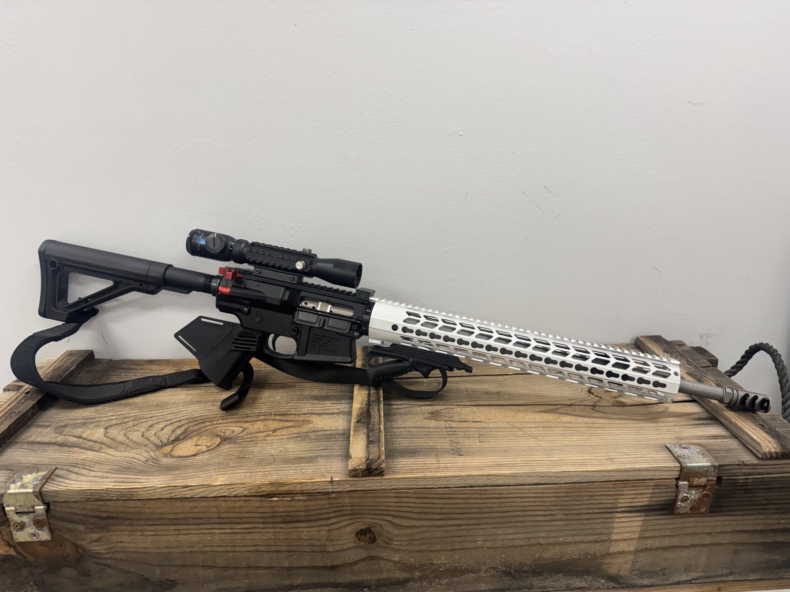 AERO PRECISION Aero Precision M5, .308 Win, Featureless, Eagle Eye Optics 3-6 x 32 Scope, APC Handguard, 10 + 1 Capacity