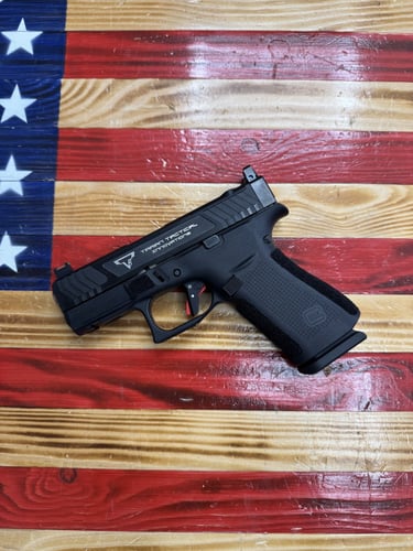 GLOCK Glock 43X MOS SemiAutomatic Handgun Black 341 Bronze Barrel TTI Combat Carry Custome Timminy Trigger 2 10 Rd Mags OEM Case W Lock