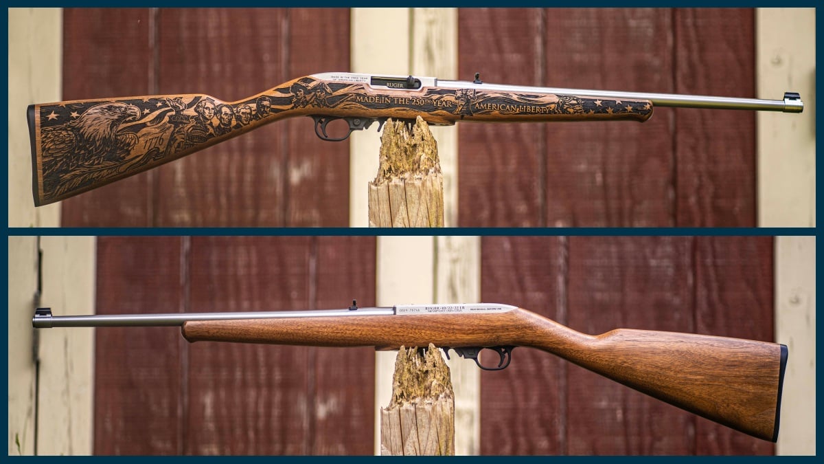 Ruger 10/22 America's 250th Anniversary Edition rifle
