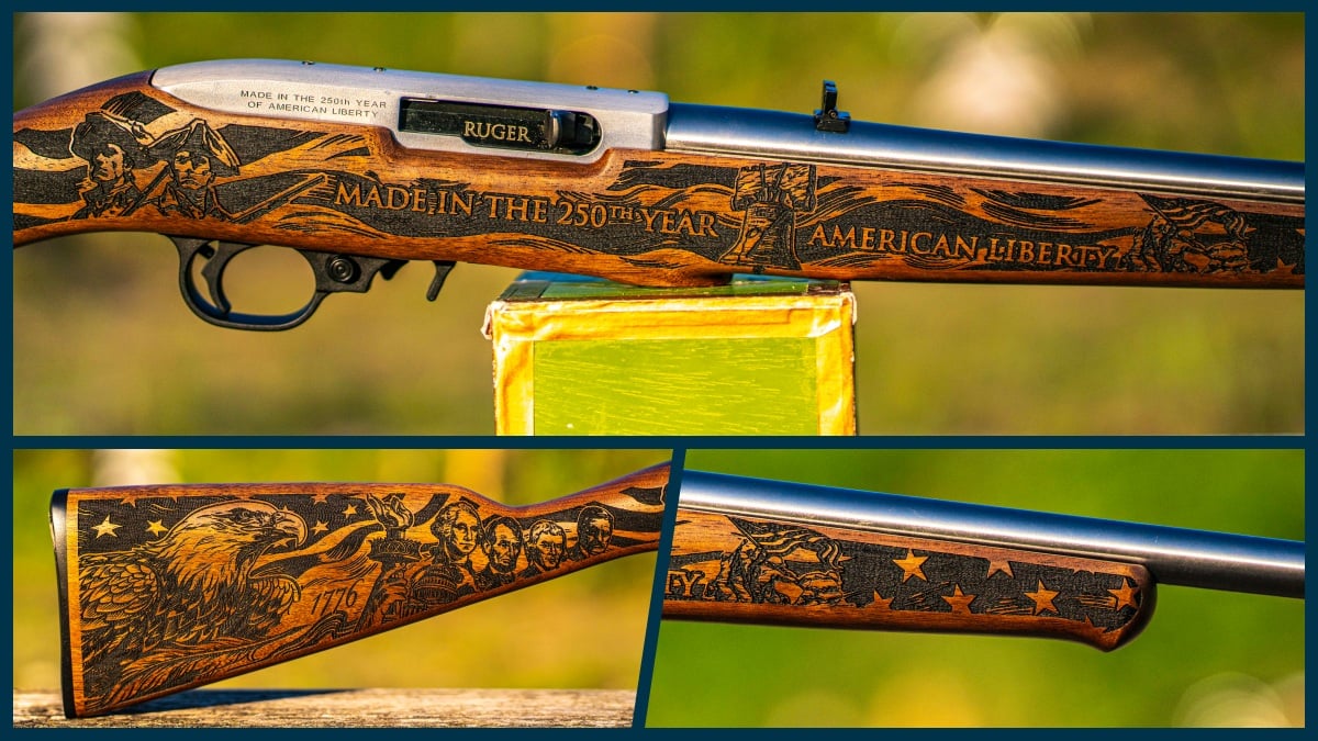 Ruger 10/22 America's 250th Anniversary Edition rifle