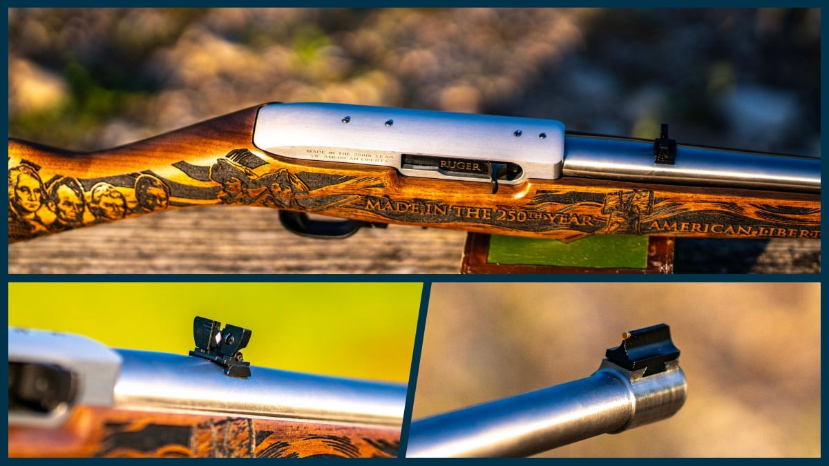 Ruger 10/22 America's 250th Anniversary Edition rifle