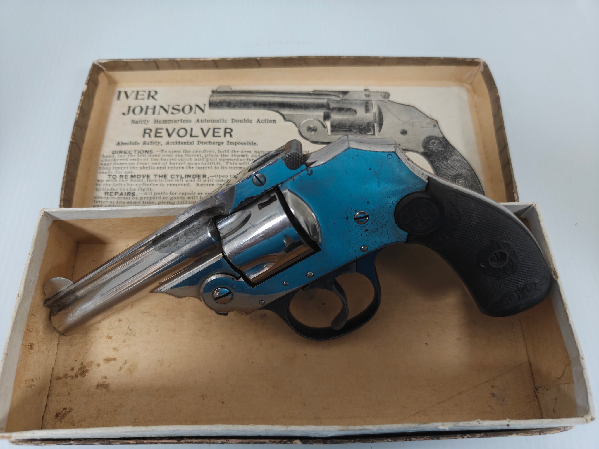 IVER JOHNSON safety hammerless