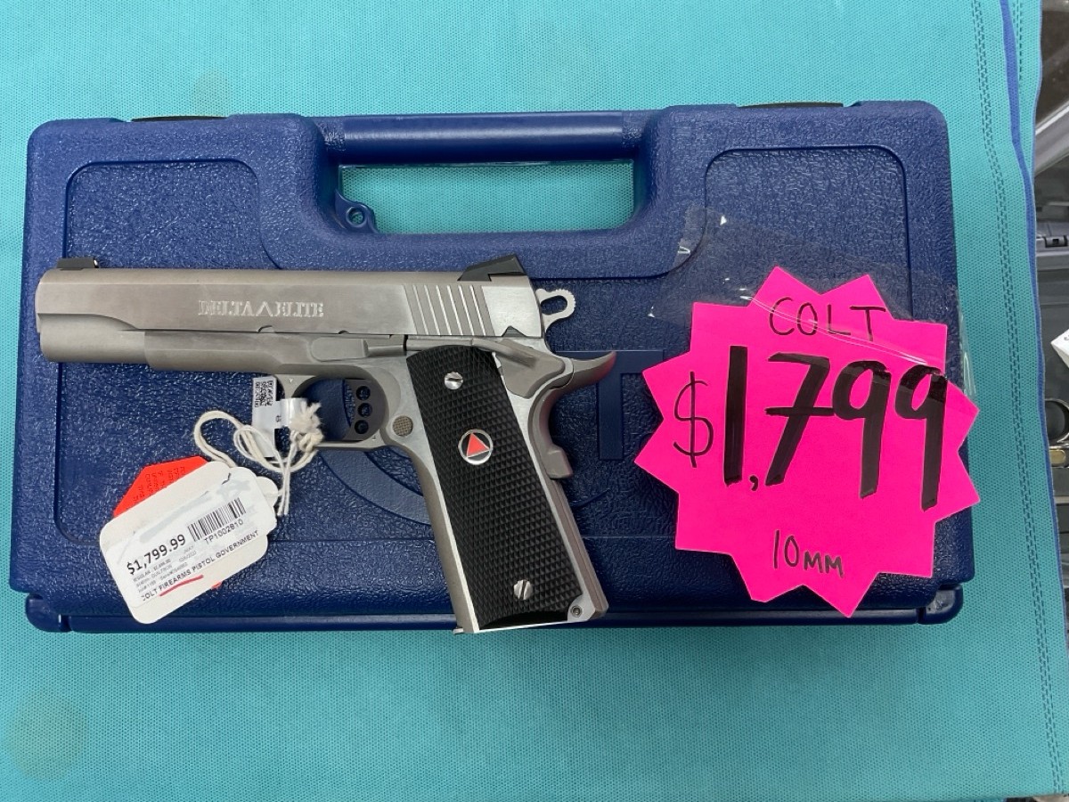 COLT GOVERNMENT MODEL DELTA ELITE