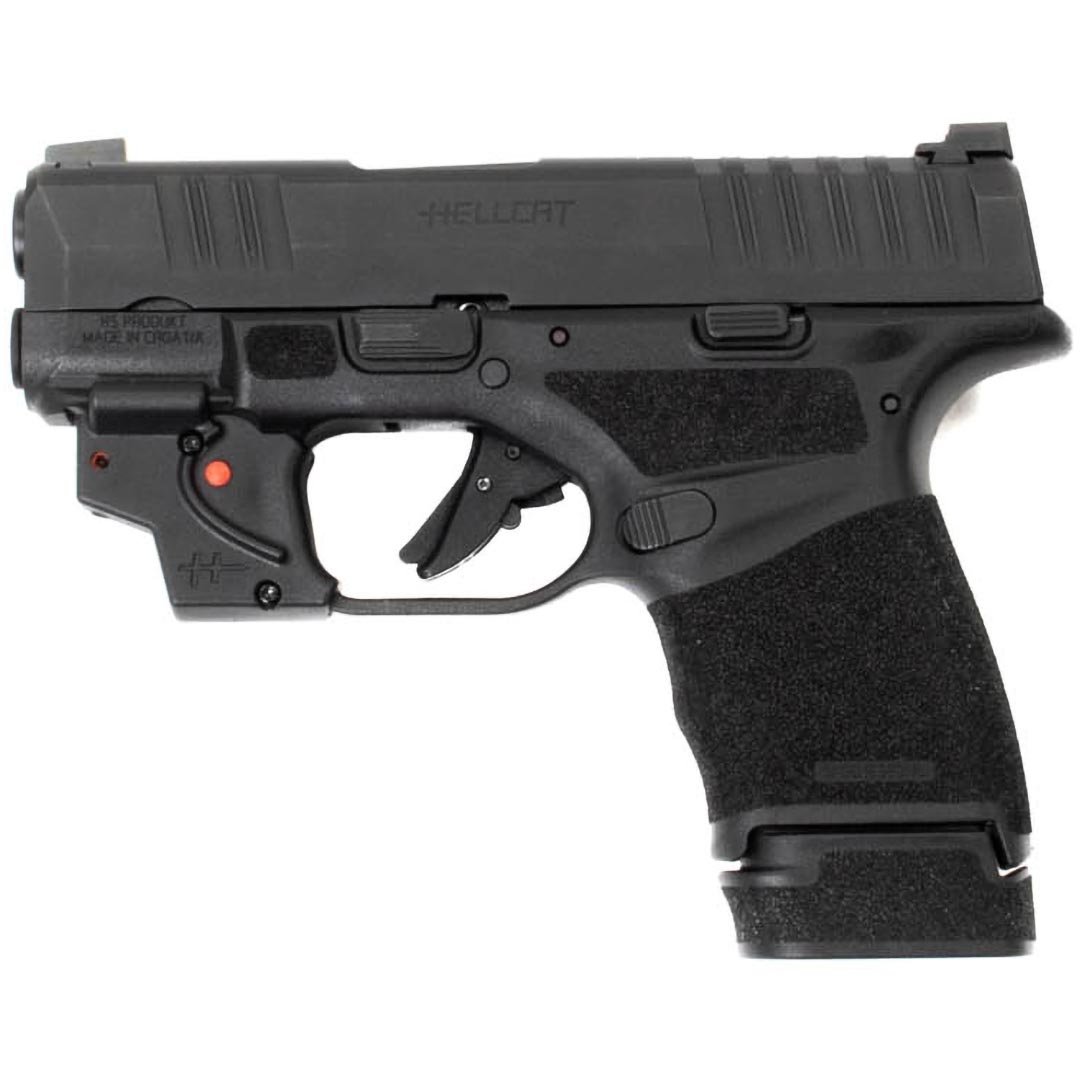 SPRINGFIELD ARMORY HELLCAT + 8 MAGS, VIRIDIAN LASER