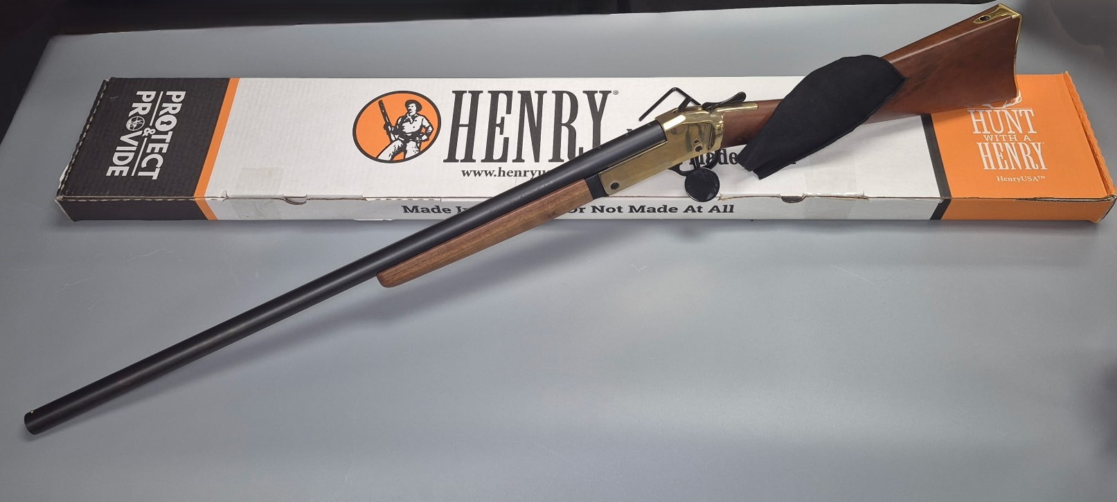 HENRY SINGLE SHOT BRASS RIFLE